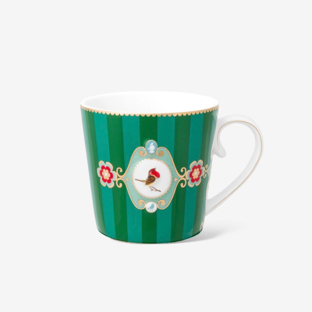 Pip Studio Yeşil Porselen Kupa 250 Ml