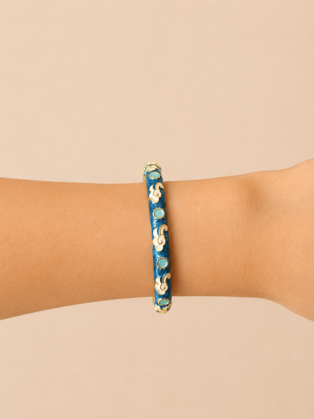 Blue Luxe Mineli Kelepçe