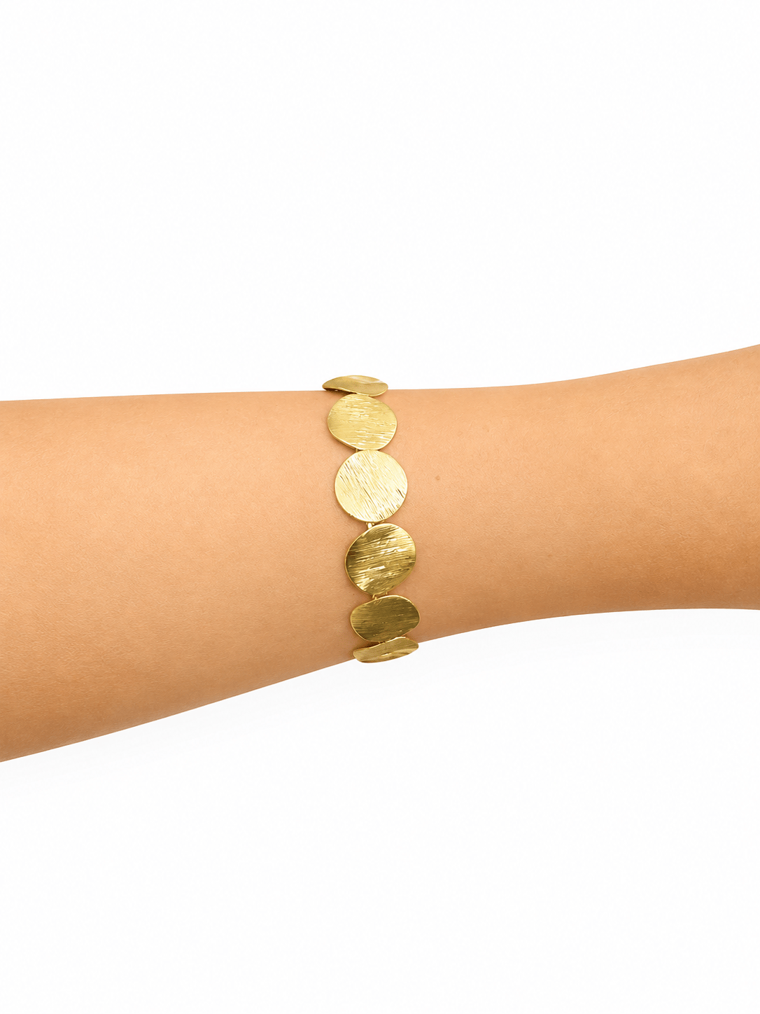 Circle Glow Gold Bileklik