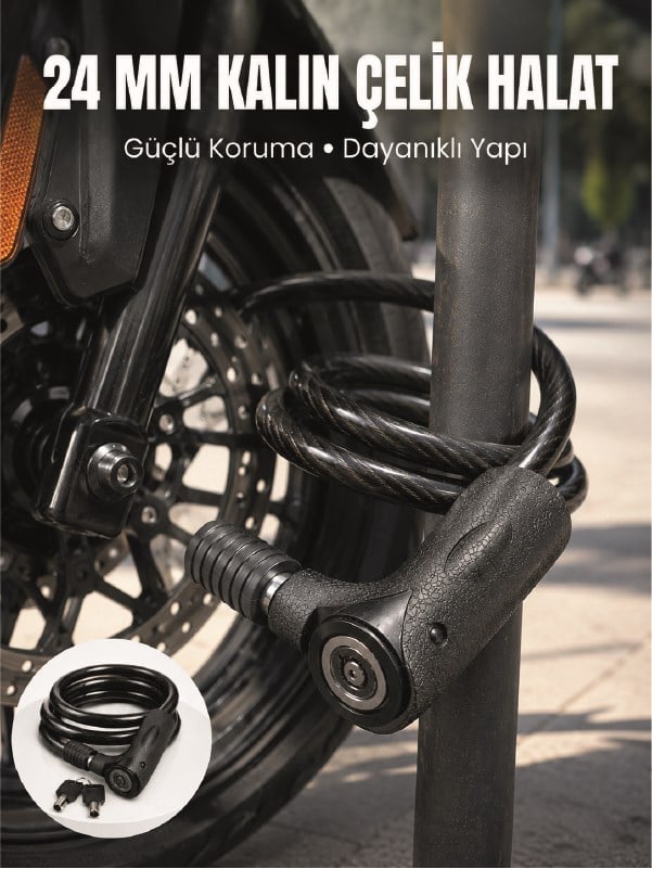 2 Anahtarlı Güvenli Kilit Sistemi ile Günlük Kullanıma Uygun Tasarım