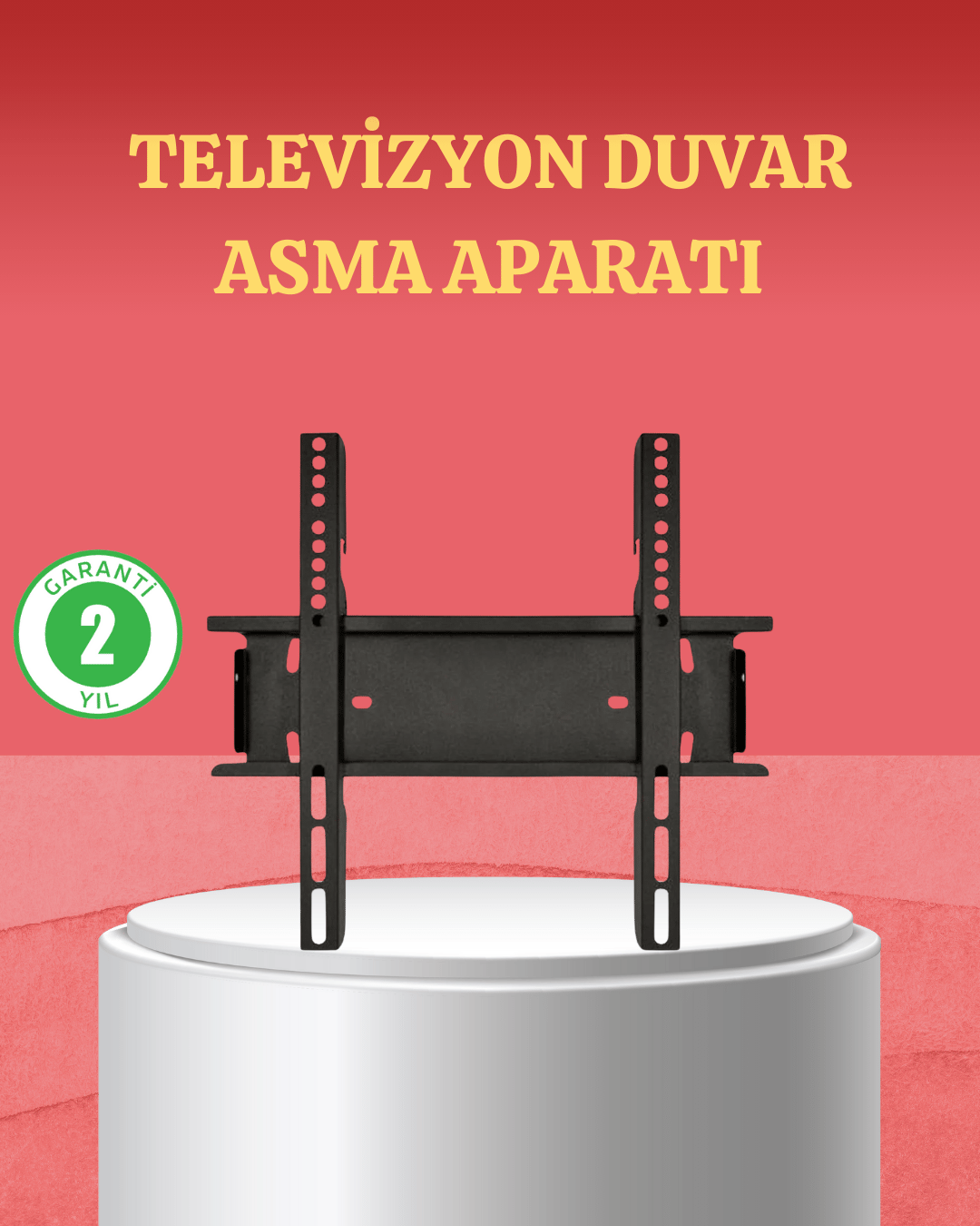 32-42 İnç TV Askı Aparatı Kolay Kurulum Düz ve Kompakt Tasarım