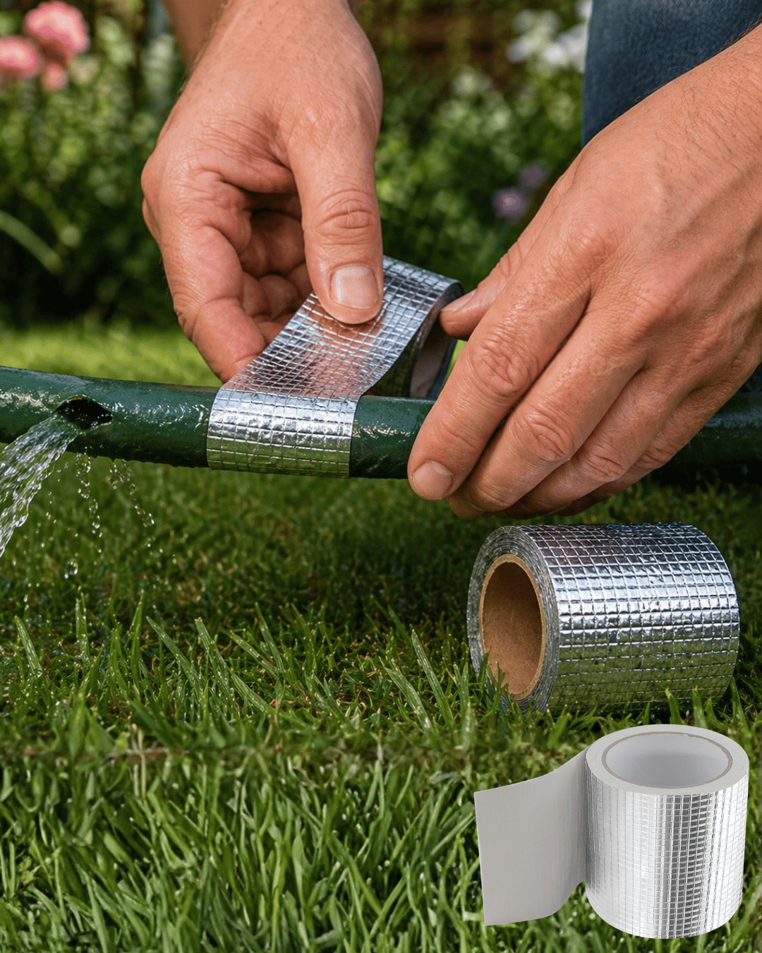 96mm Su Kaçak Önleyici Tamir Bandı 2 Metre Güçlü Yapışkanlı Onarım Bandı