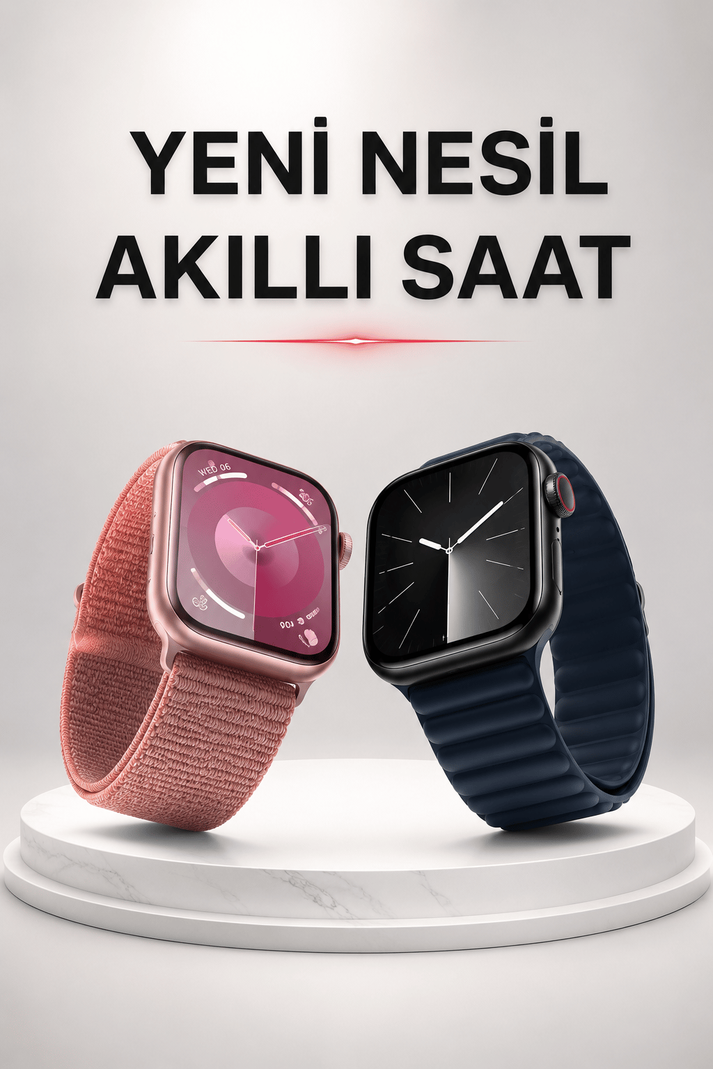 Akıllı Saat İos Andorid Destekli Arama Özeliği Sensörlü Bluetooth Bağlantılı