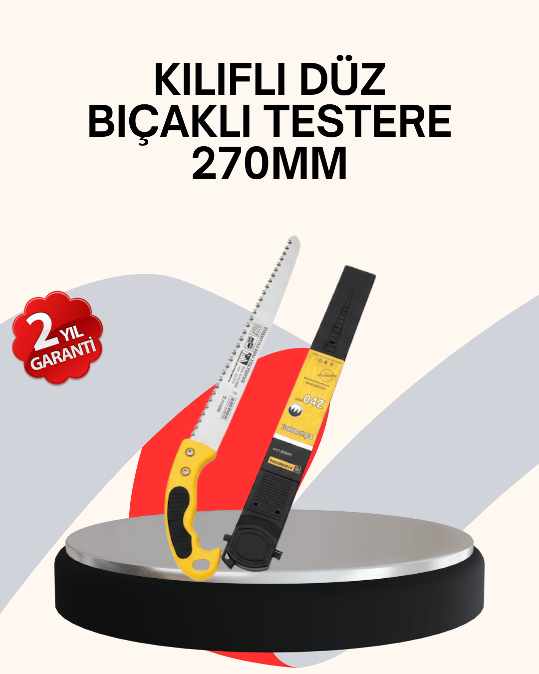 Bahçe İşleri İçin Kılıflı Budama Testere Bıçkı