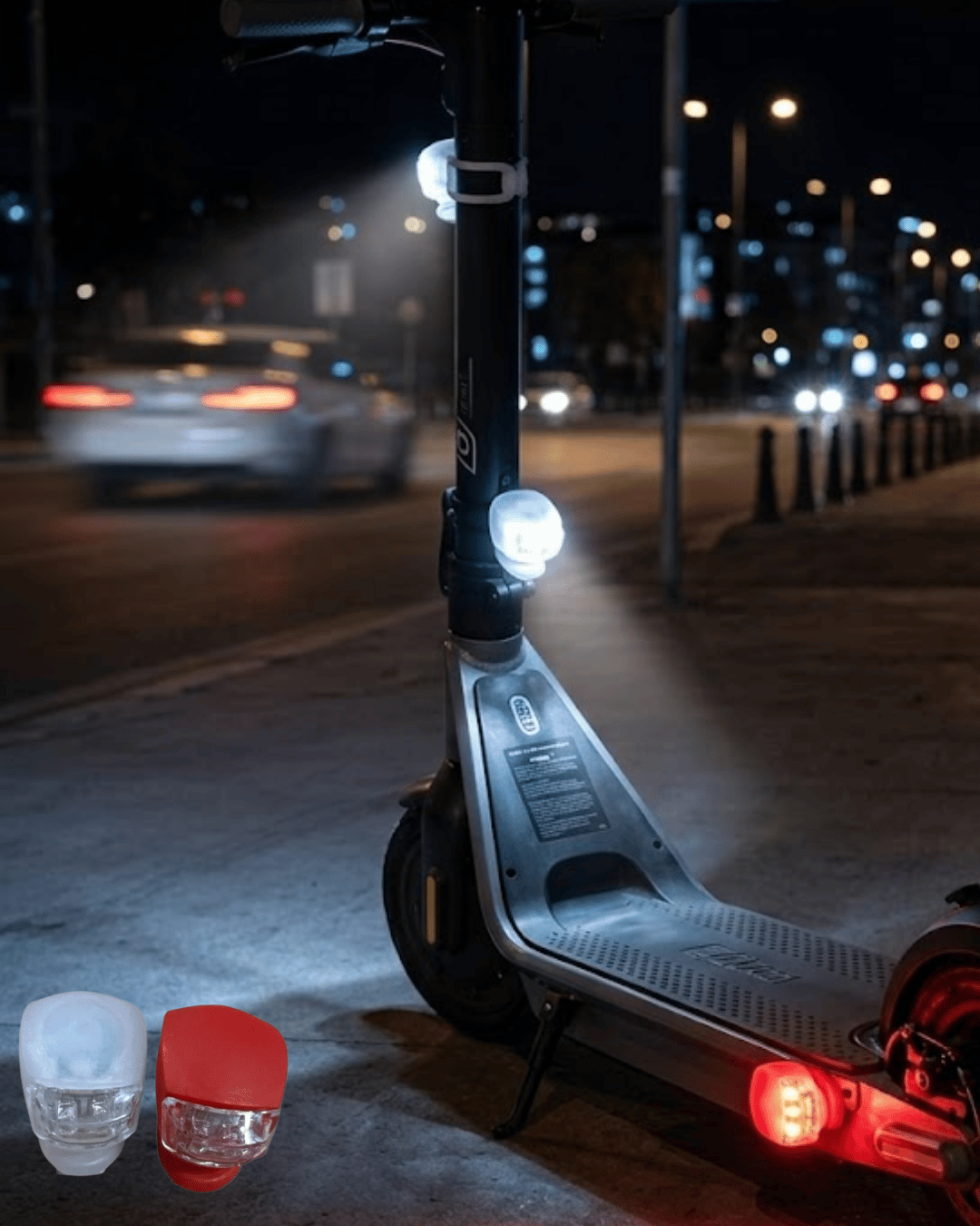 Bisiklet Emniyet Lambası 2li Set Güçlü LED Çakar Işık