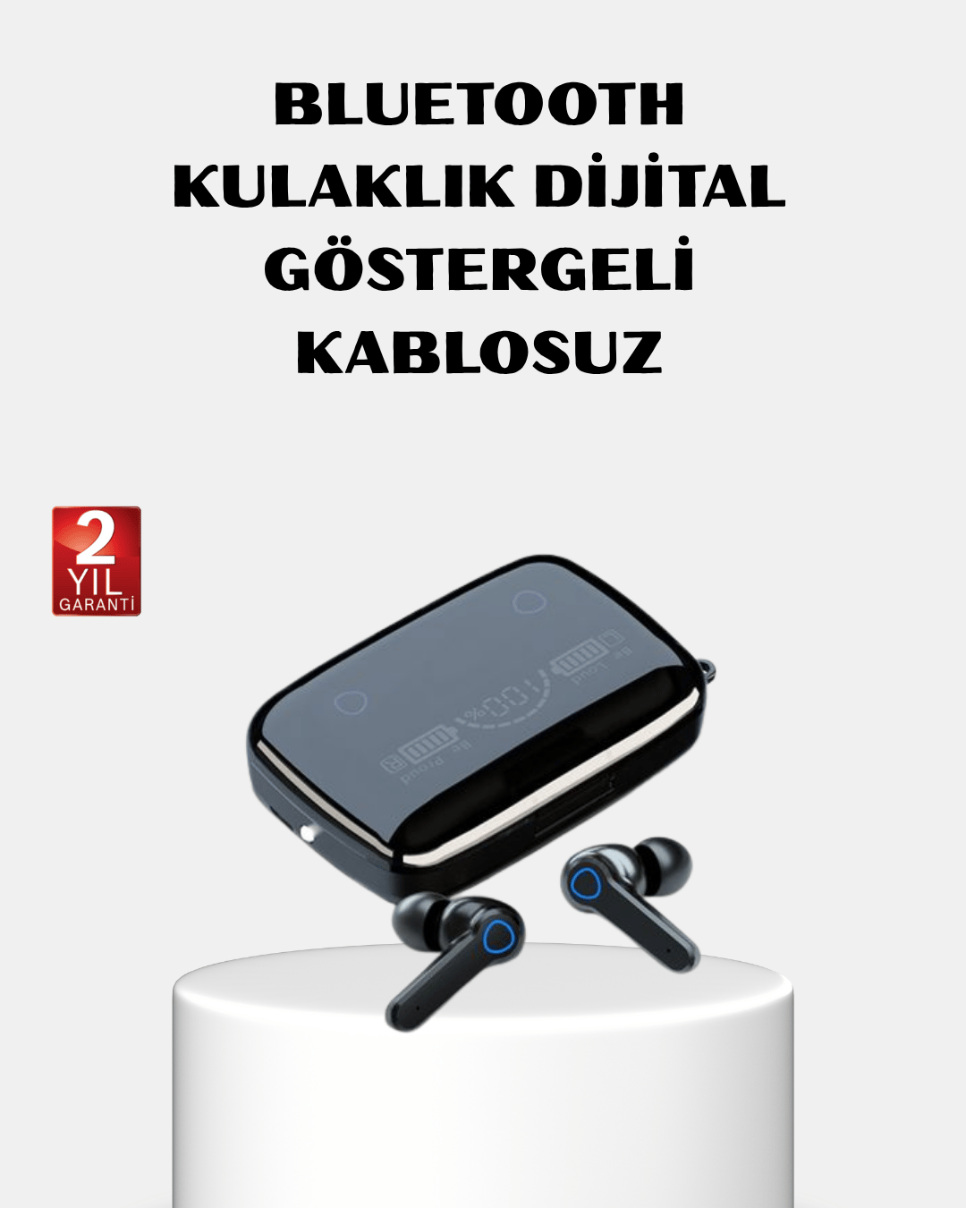 Bluetooth Kulaklık – Powerbank Özellikli, Oyun Modlu, Uzun Ömürlü ve Şarj Kutulu
