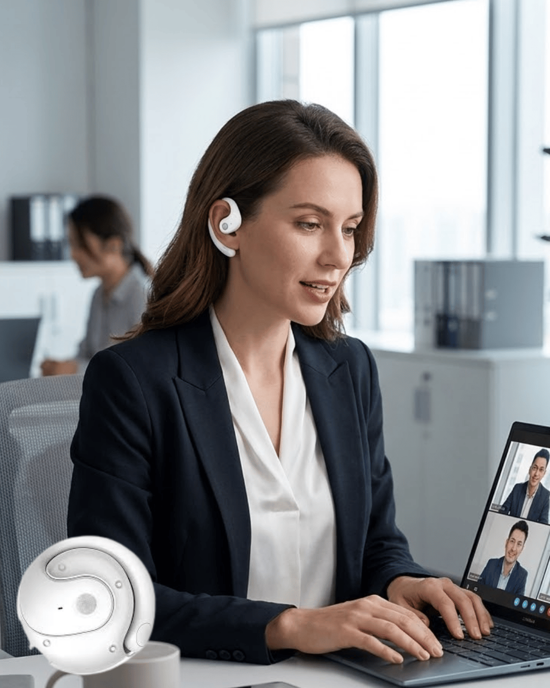 Bluetooth Kulaklık Çift Mikrofonlu Uzun Kullanım Süreli ve Hızlı Şarj Özellikli