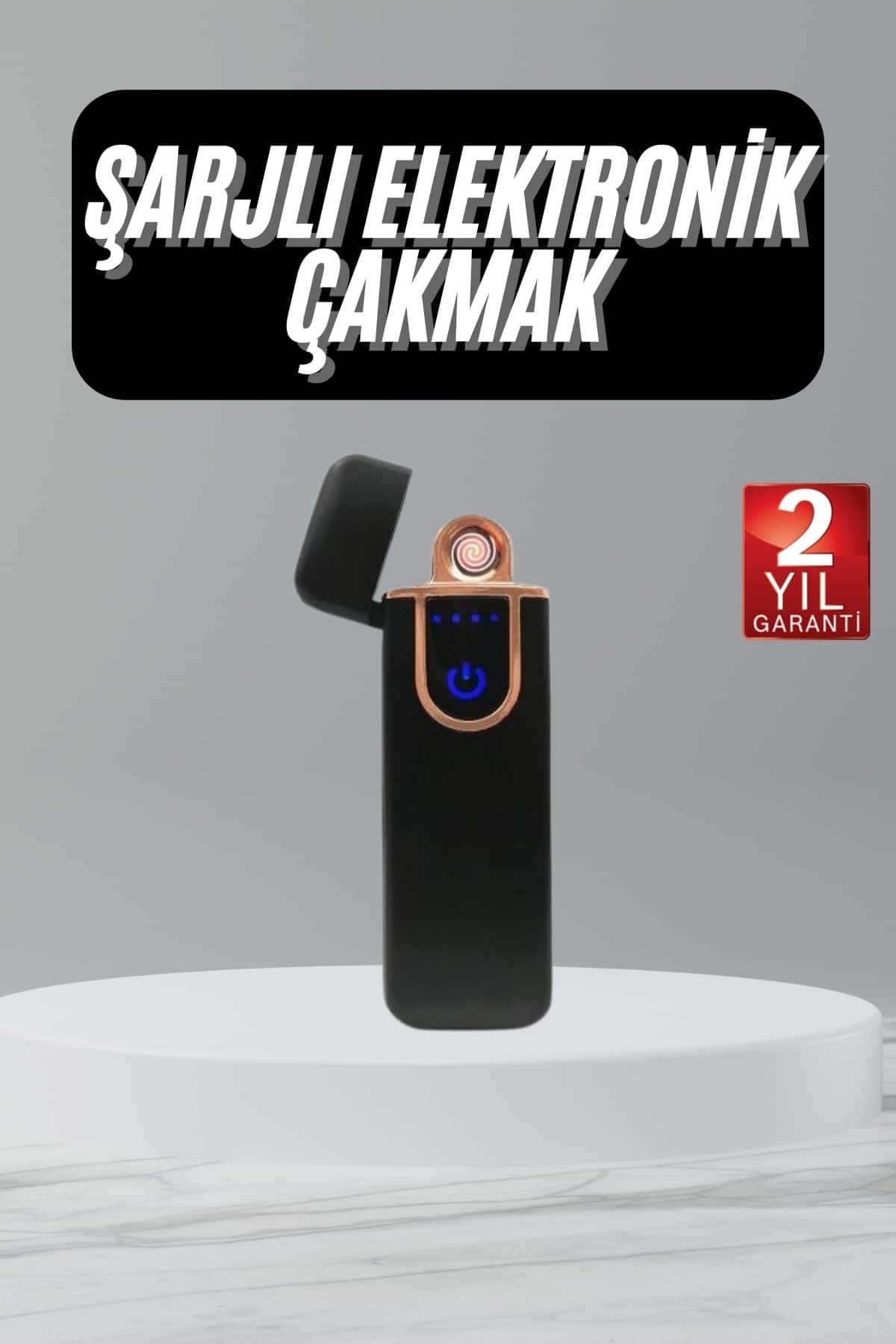 Çakmak Usb Şarj Rüzgardan Etkilenmez Elektronik Çakmak