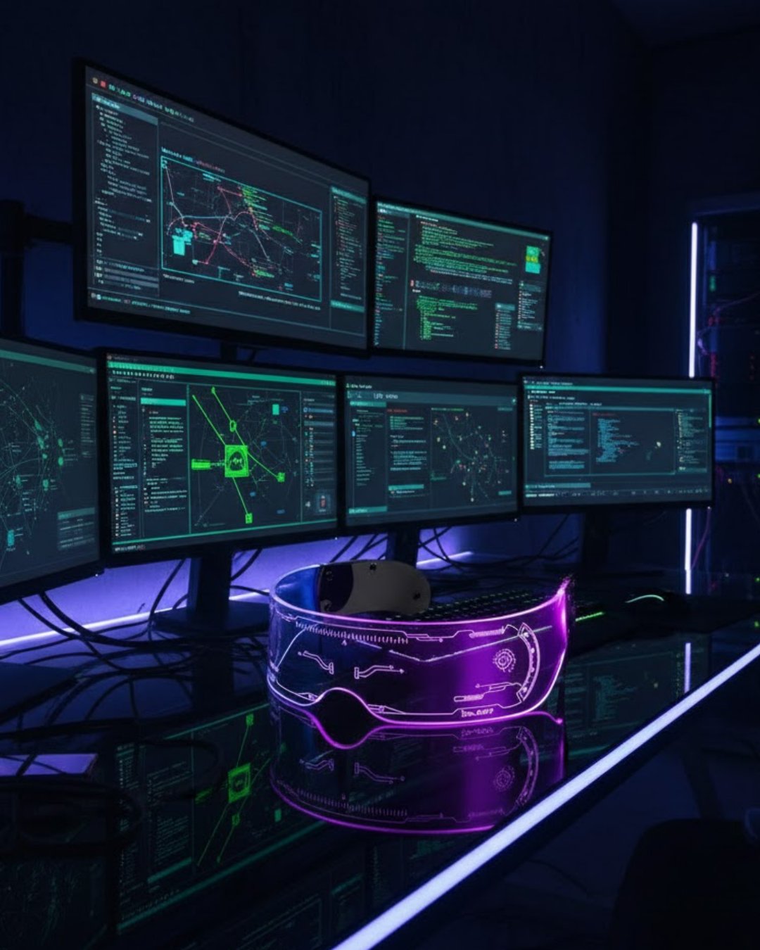 Çok Renkli LED Parti Gözlüğü Ergonomik ve Hafif Tasarım