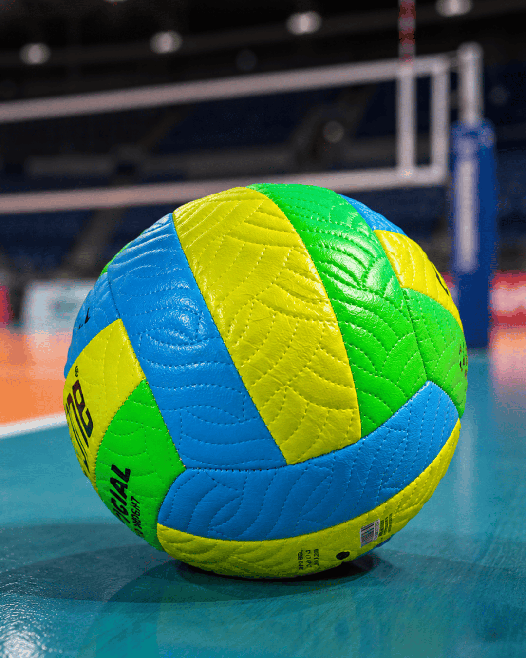 Dayanıklı Voleybol Topu Yumuşak Dokulu Dengeli Sekme Yapısı