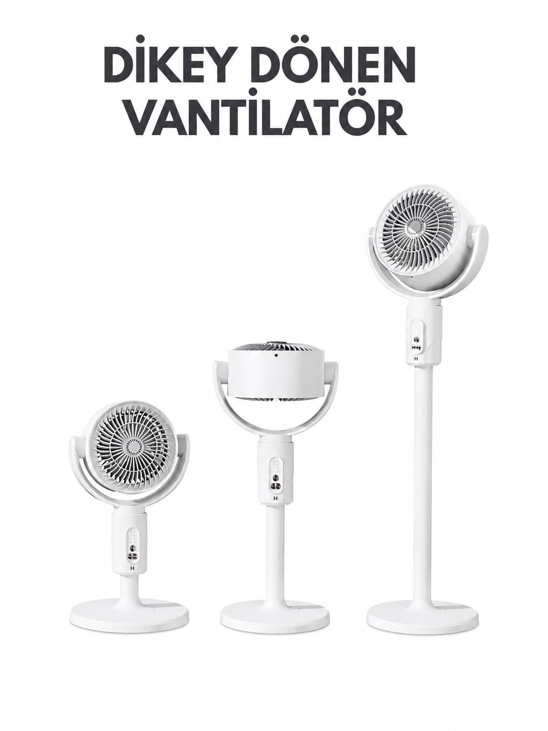 F1 DİKEY DÖNEBİLEN VANTİLATÖR
