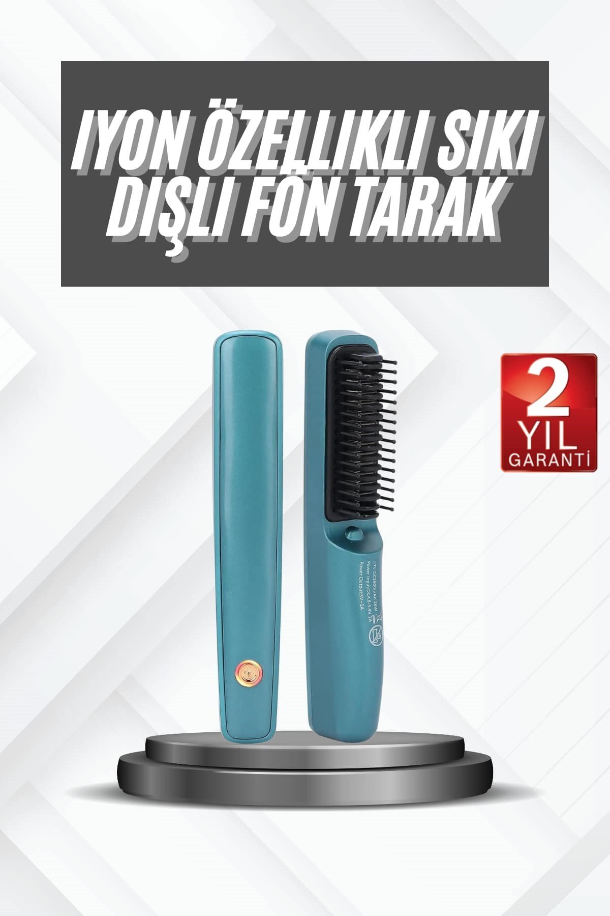 Fön Tarak Yüksek Isı Ayarlı Elektriklenme Karşıtı İyon Özelliği