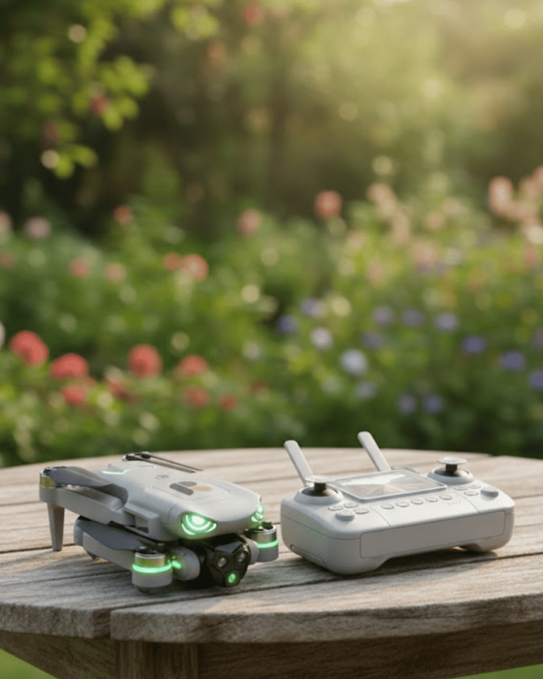 HD Kameralı Drone Ekranlı Kumanda Güvenli ve Dengeli Uçuş