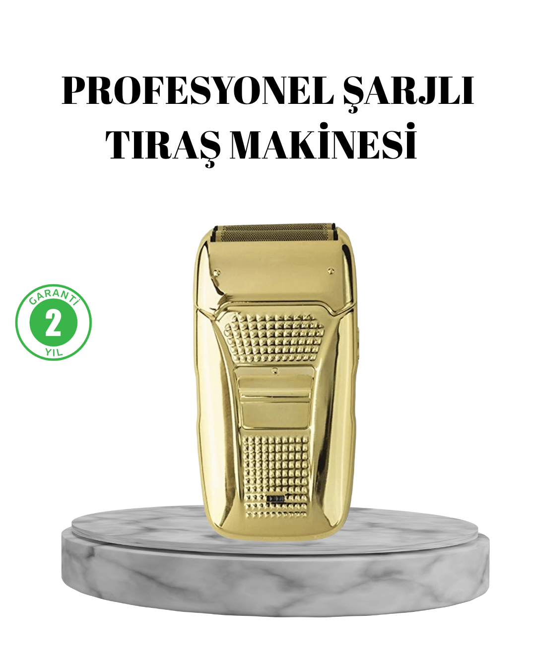 Islak Kuru Kullanımlı Şarjlı Tıraş Makinesi Ergonomik ve Cilt Dostu