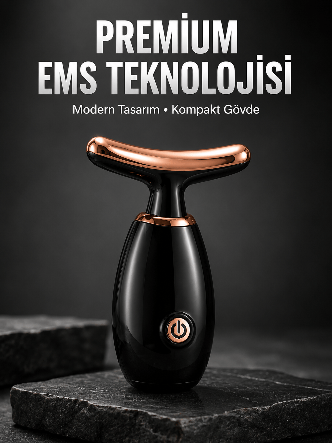 Kırışıklık Karşıtı Ultrasonik Titreşimli Yüz Masaj Aleti Yeni Nesil
