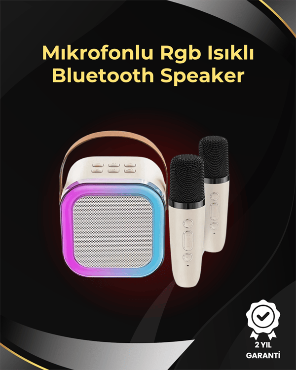 Kompakt Tasarımlı ve Kolay Taşınabilir Karaoke Sistemi