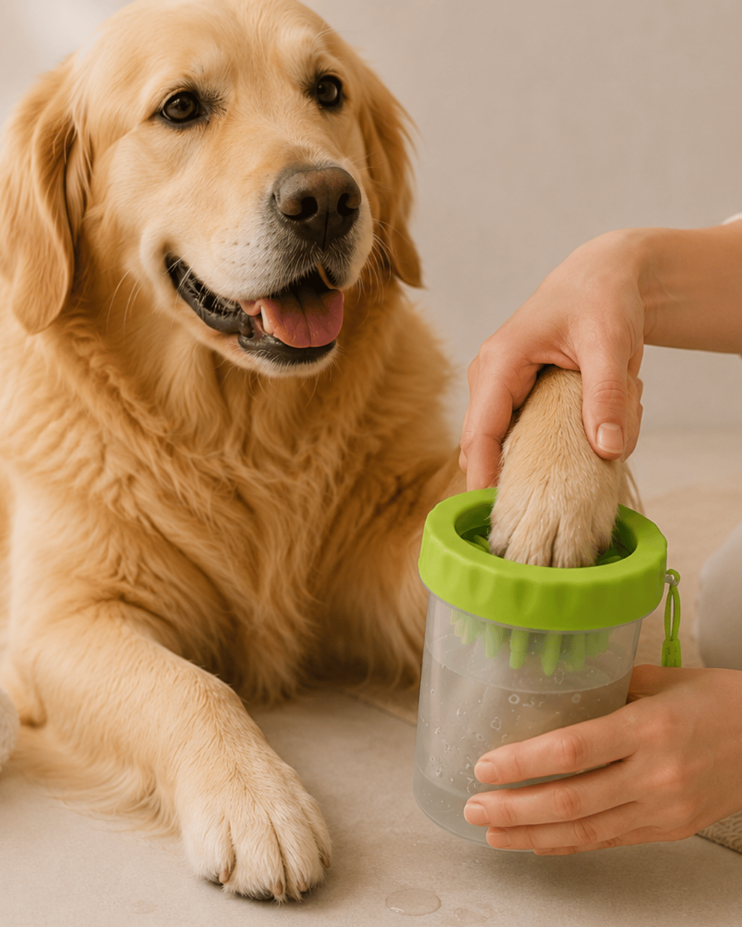 KÖPEK AYAK YIKAMA