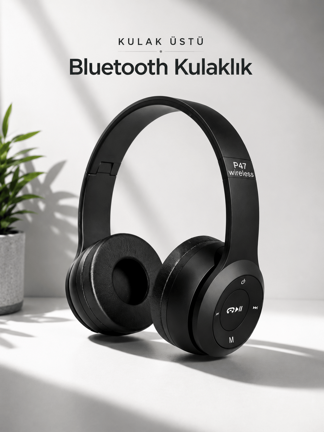 Kulak İçi Kablosuz Bluetooth Kulaklık Ekstra Bass ve Çok Yönlü Kullanım
