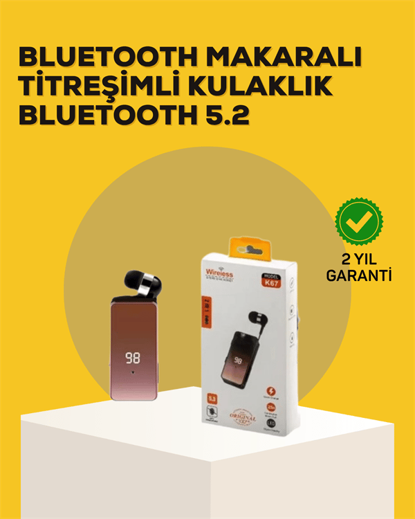 LED Ekranlı, Ses Kontrol Düğmeli Kulaklık – Şarj Durumunu ve Ses Seviyesini Anında Yönetin