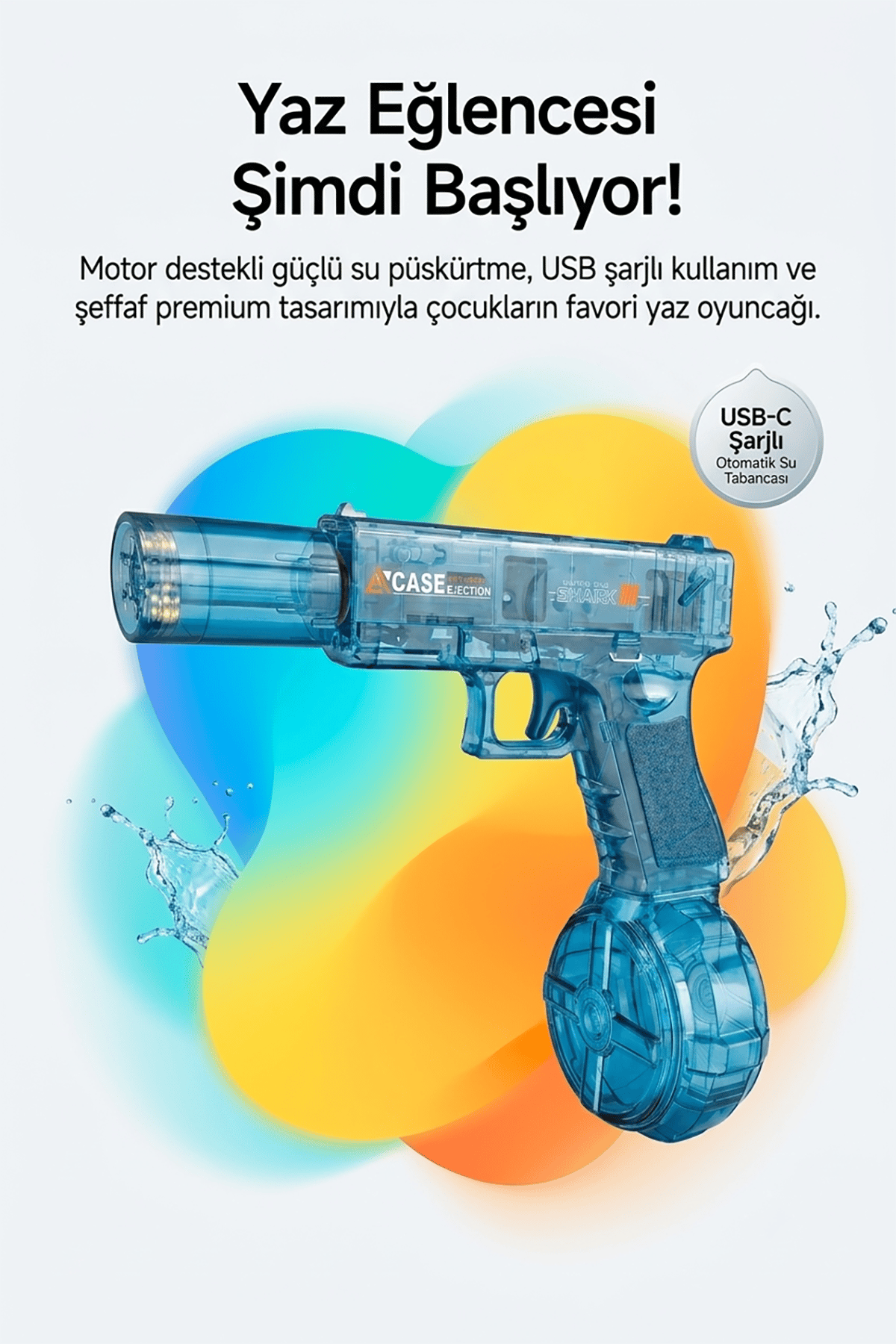 Oyuncak Su Tabancası (3+ Yaş)