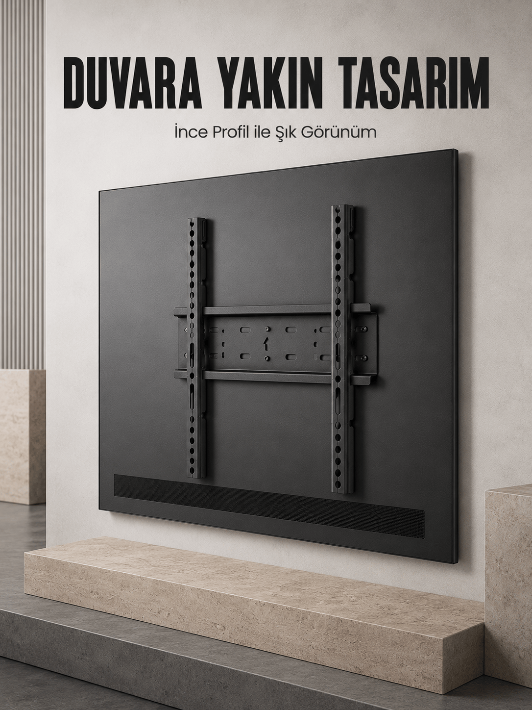 Sabit Televizyon Askı Aparatı 50