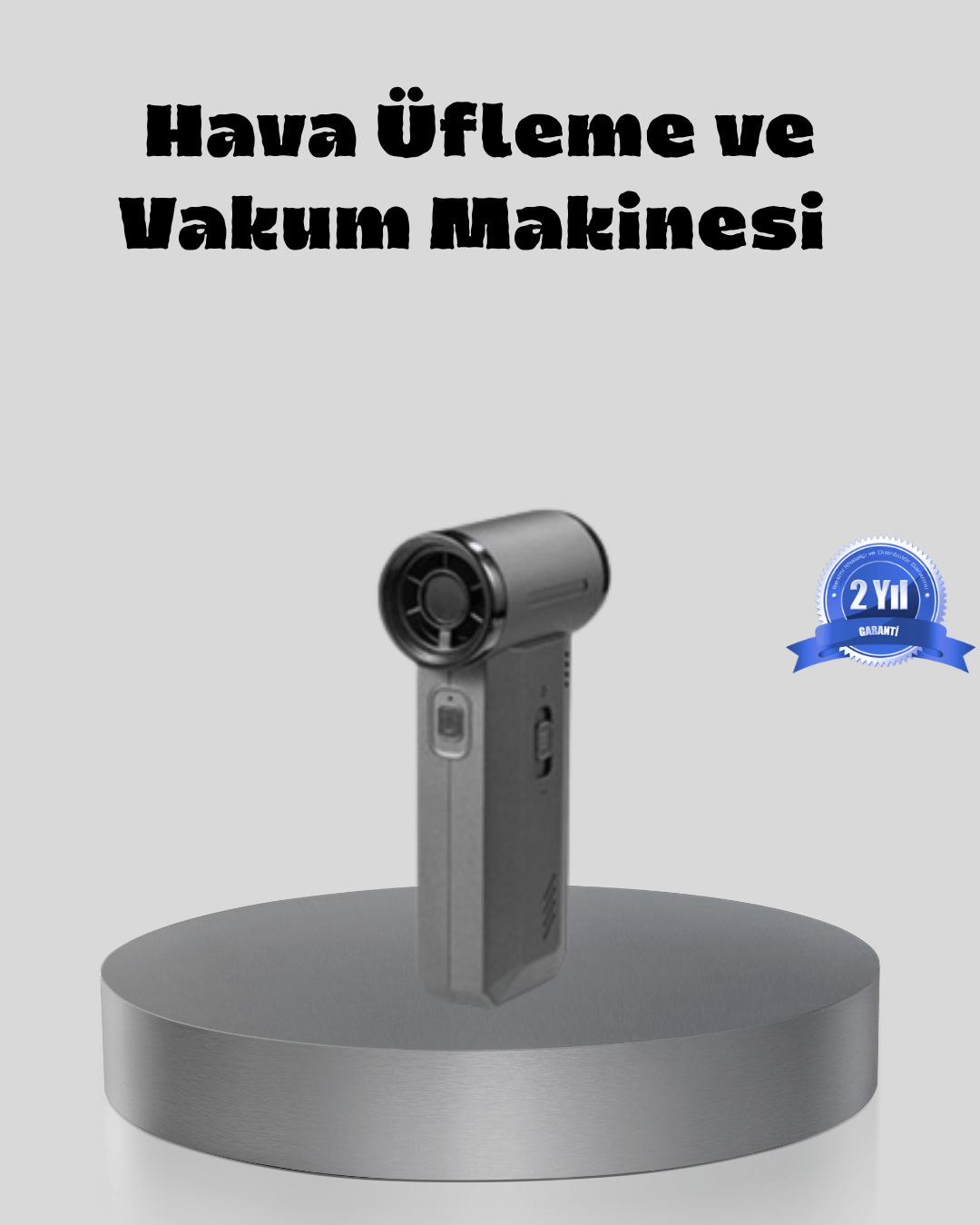 Şarjlı 130000 RPM Hava Üflemeli ve Vakumlu Araç Ev Temizlik Makinesi