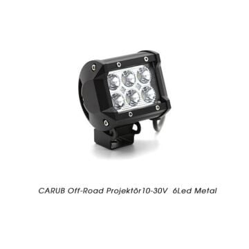 SIS LAMBA OFF ROAD PROJEKTOR 10-30V 6 LED CAKARLI BEYAZ