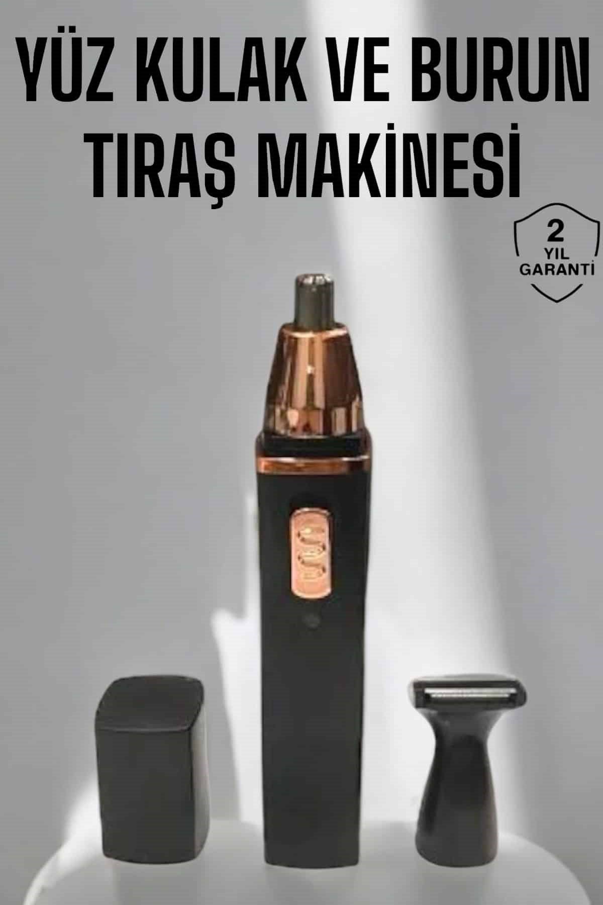 Tıraş Makinesi Kulak Burun ve Yüz Temizleyici Şarjlı Mini
