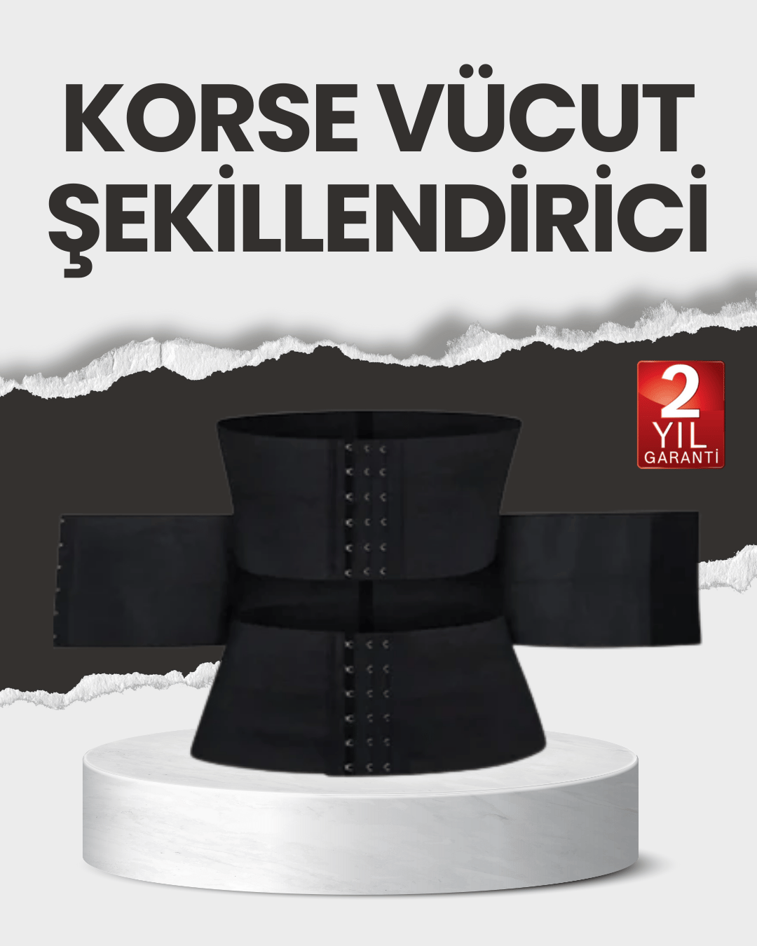 Toparlayıcı Bel Korsesi Nefes Alabilen Elastik