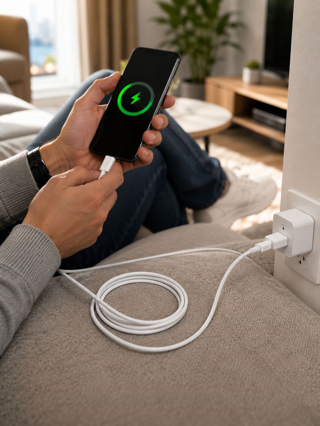 USB HIZLI ŞARJ ALETİ 2M