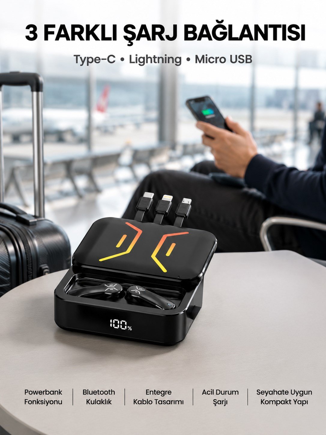 Yeni Nesil Çoklu Bağlantı Kurulabilen Bluetooth Kulaklık Yüksek Ses Kaliteli Yeni Nesil