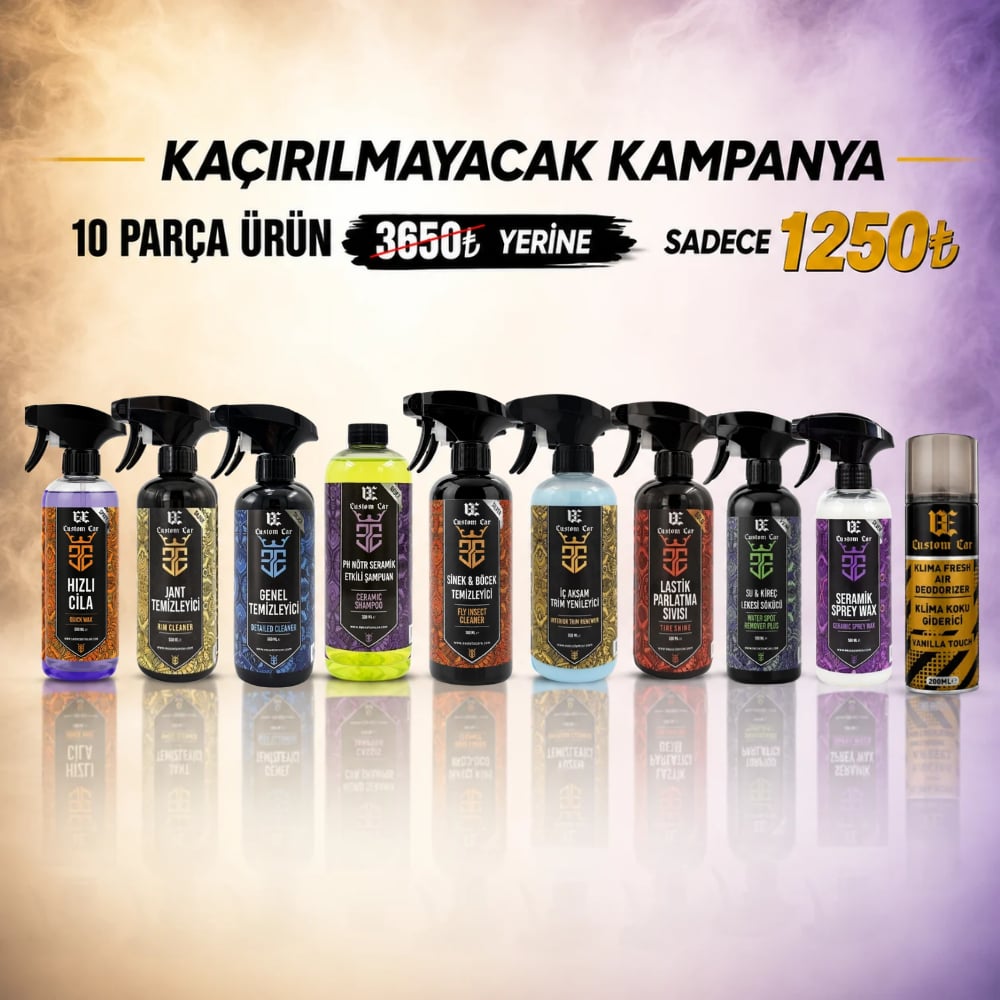 10 PARÇA ÜRÜN KAMPANYASI (Görselde hata vardır. Açıklamadaki ürünler geçerlidir)