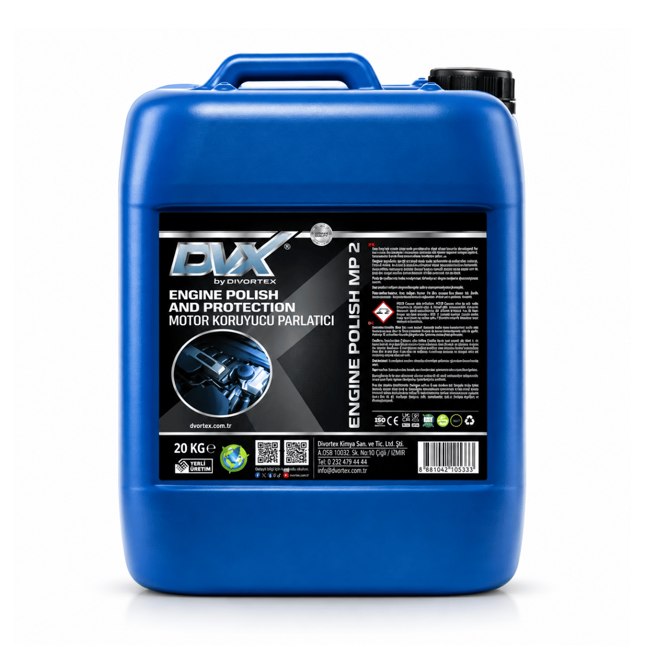 DİVORTEX MP2 MOTOR KORUYUCU VE PARLATICI 5 KG.