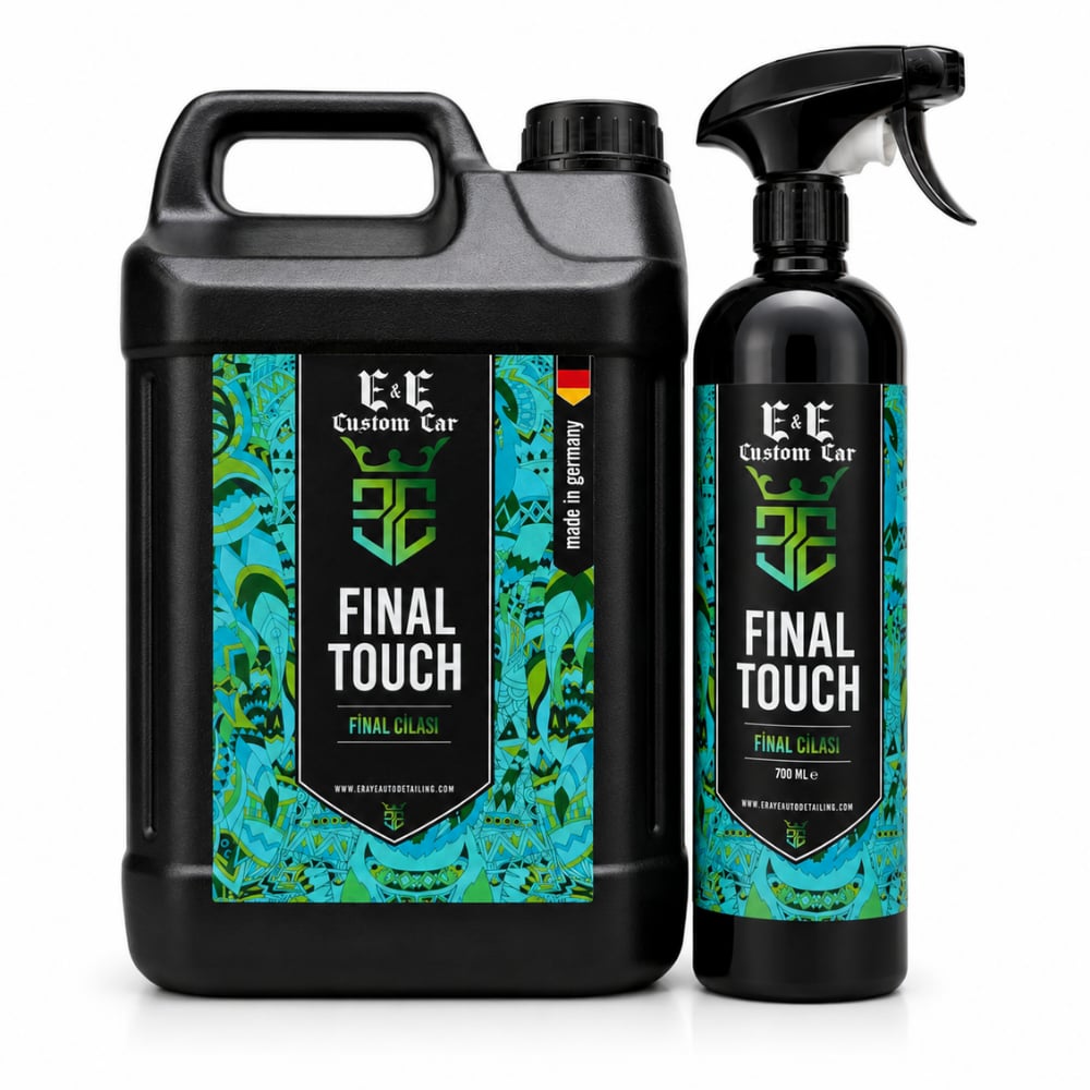 EE CUSTOM CAR FINAL TOUCH SUSUZ YIKAMA 5 LİTRE+700 ML HEDİYE