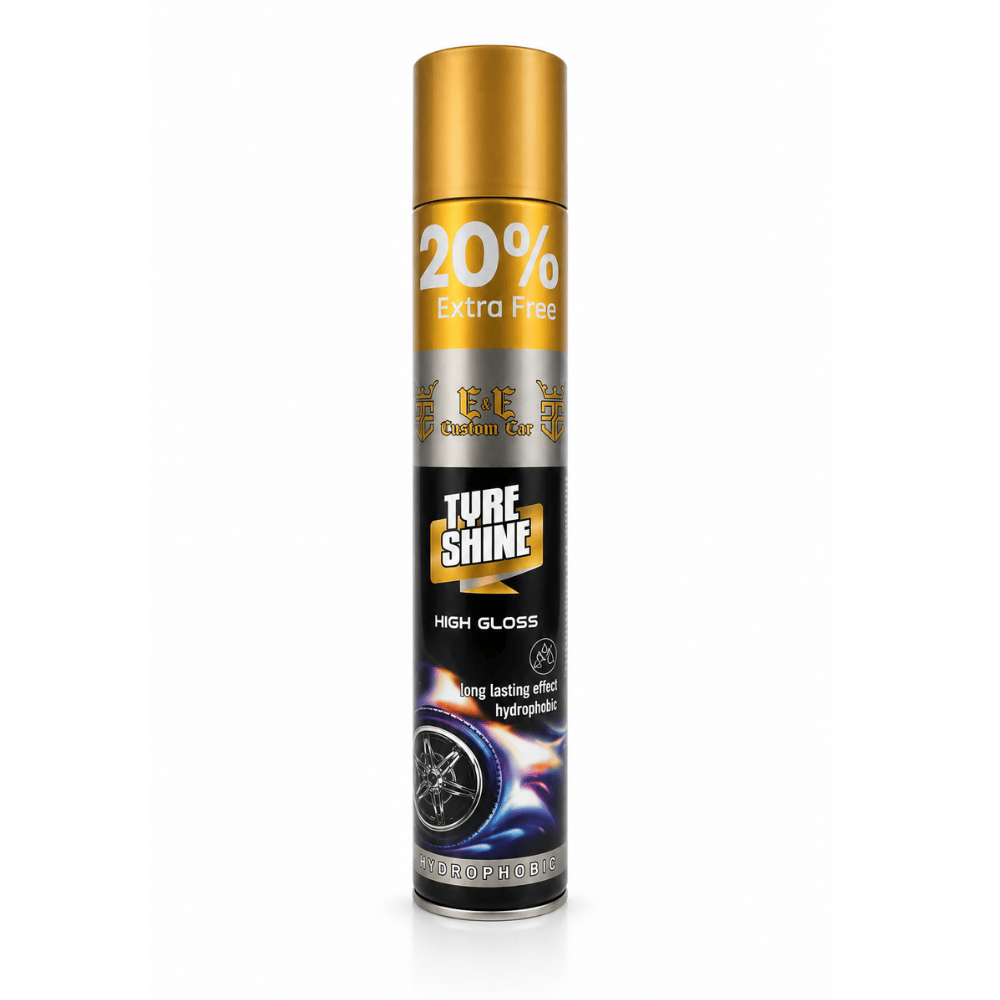 EE CUSTOM CAR LASTİK PARLATMA SPREYİ (TİRE SHİNE HİGH GLOSS) 750 ML