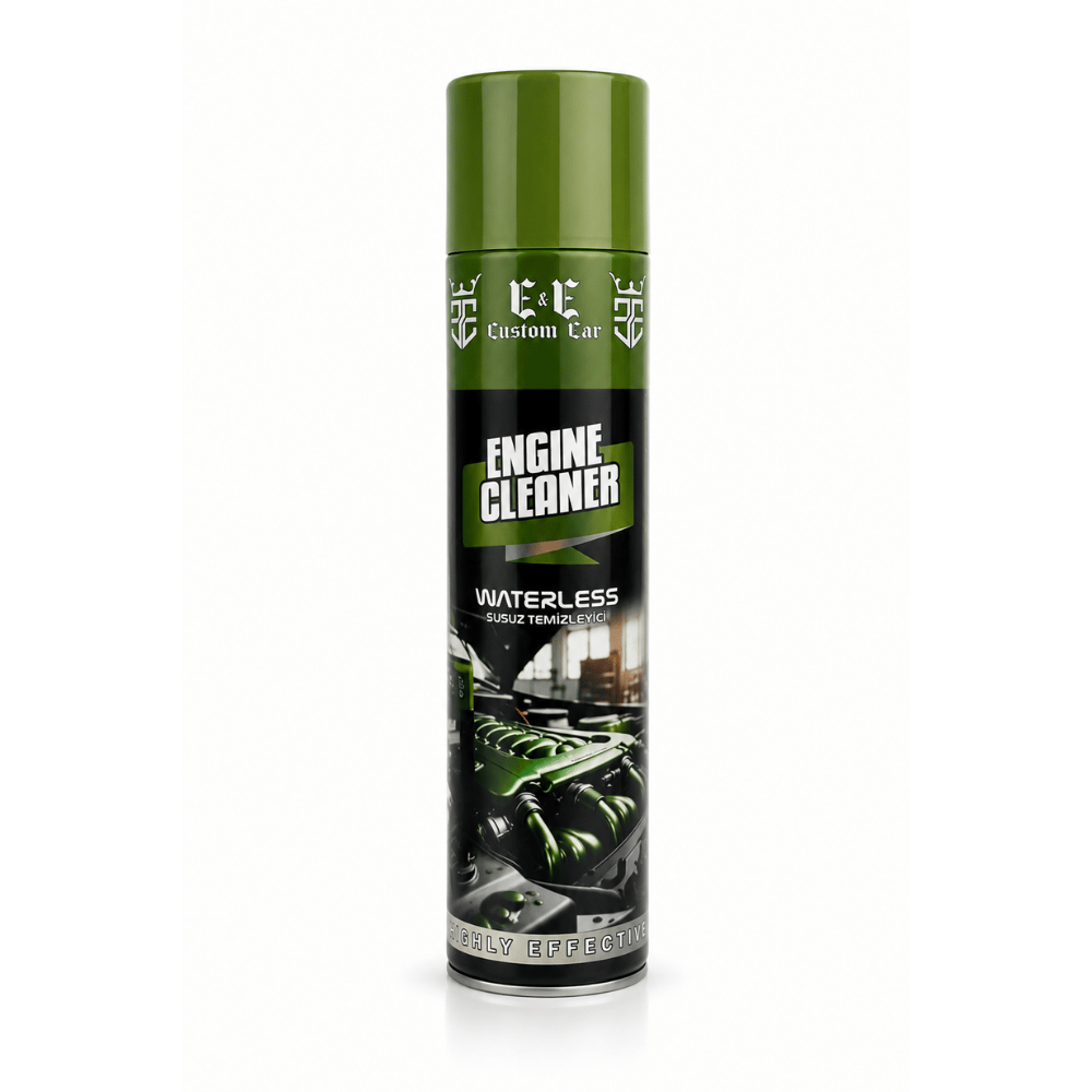 EE CUSTOM CAR SUSUZ MOTOR TEMİZLEME SPREYİ (ENGİNE CLEANER WATERLESS) 600 ML