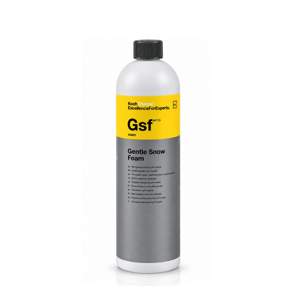 KOCH CHEMİE GSF GENTLE SNOW FOAM 1 LT PH NÖTR YÜKSEK KÖPÜKLÜ TEMİZLEME ŞAMPUANI