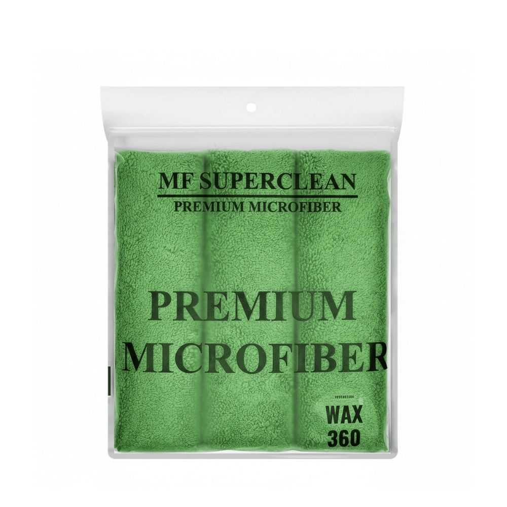 MF SUPERCLEAN MİKROFİBER CİLA BEZİ 40x40 CM UZUN TÜYLÜ 360 GSM