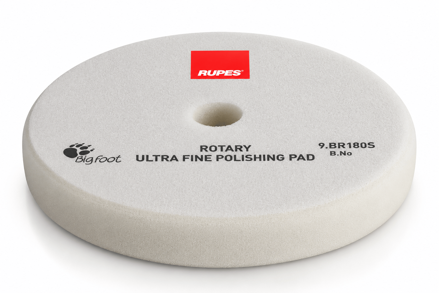 RUPES 9BR180S BEYAZ - HASSAS PARLATMA ROTARY POLİSAJ SÜNGERİ