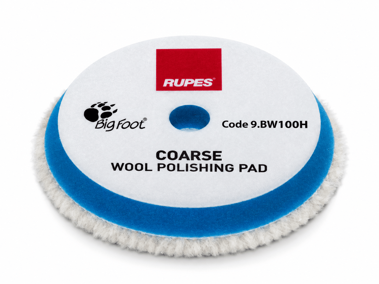 RUPES 9BW100H DA COARSE AGRESİF 80/100 MM MAVİ BEYAZ ORBİTAL POLİSAJ KEÇESİ