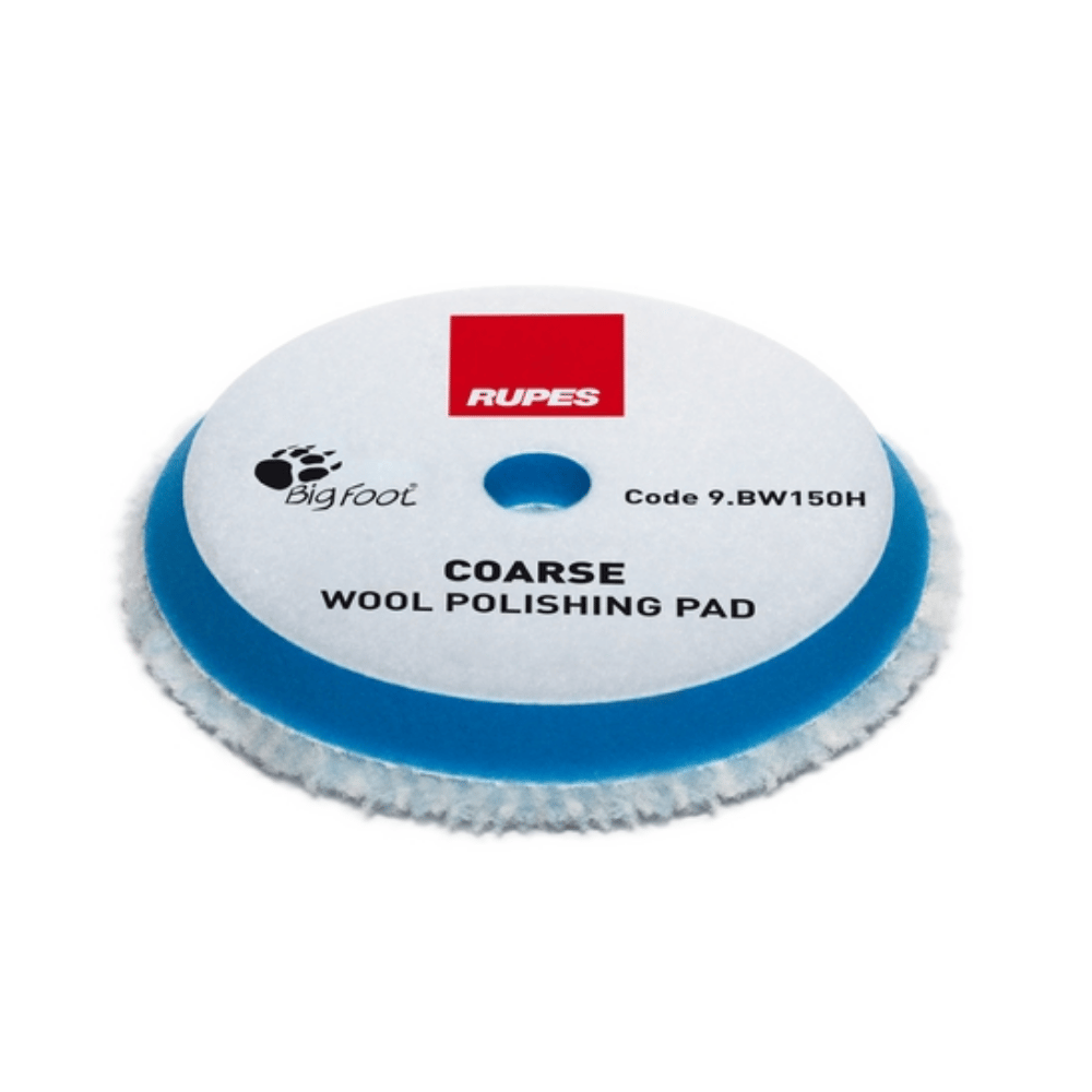 RUPES 9BW150H DA COARSE AGRESİF 130/150 MM MAVİ BEYAZ ORBİTAL POLİSAJ KEÇESİ