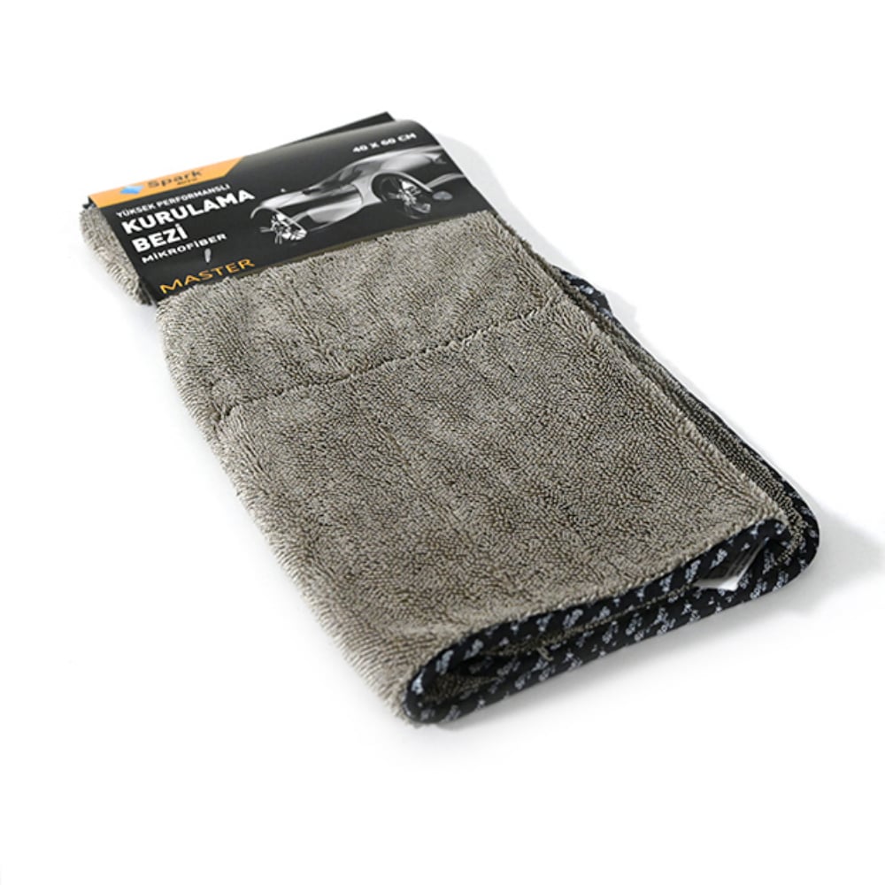 SPARK YÜKSEK PERFORMANSLI MİKROFİBER ARAÇ KURULAMA BEZİ (MASTER-40x60 cm)
