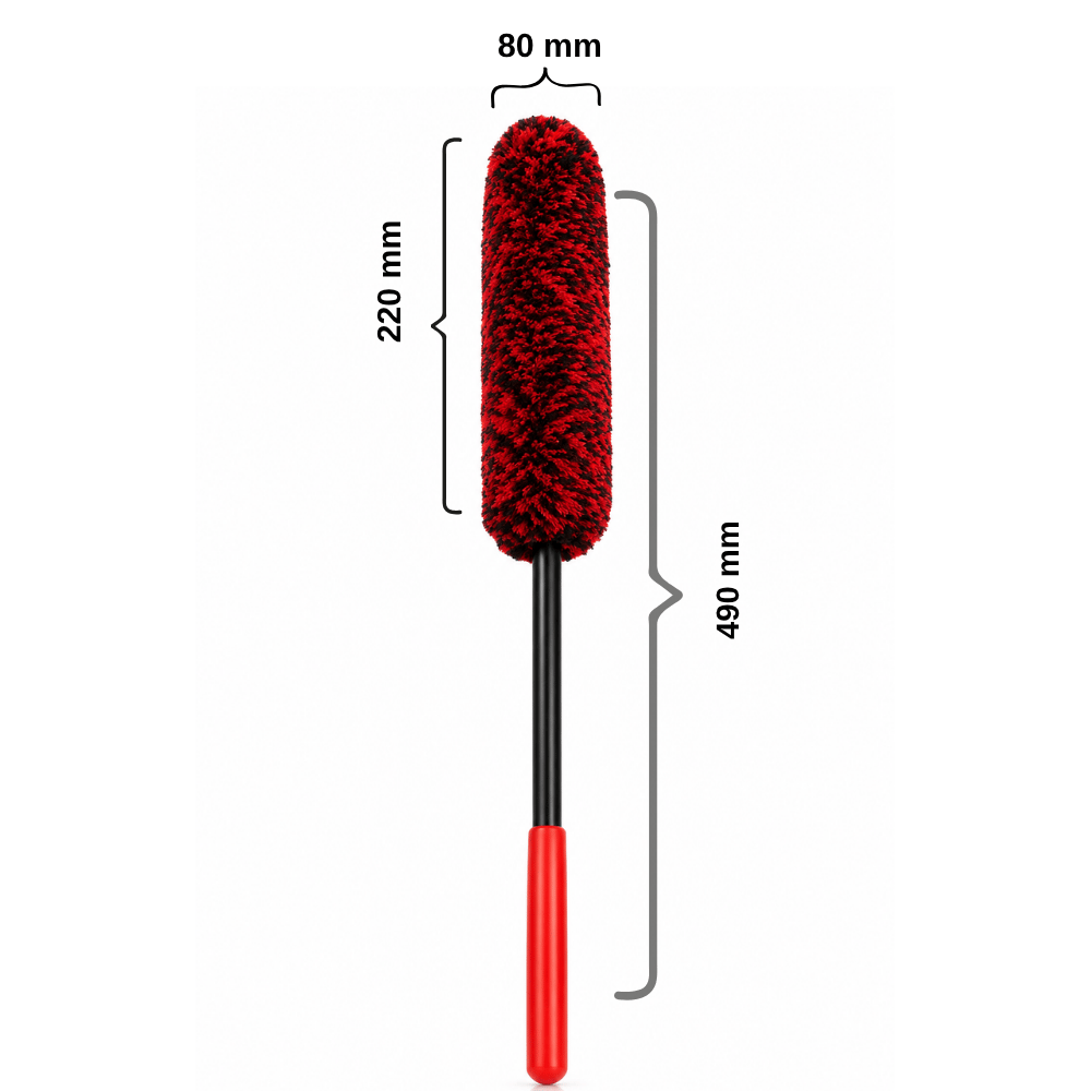 Virtues (49 cm) Esnek Mikrofiber Çizmeyen Jant Fırçası
