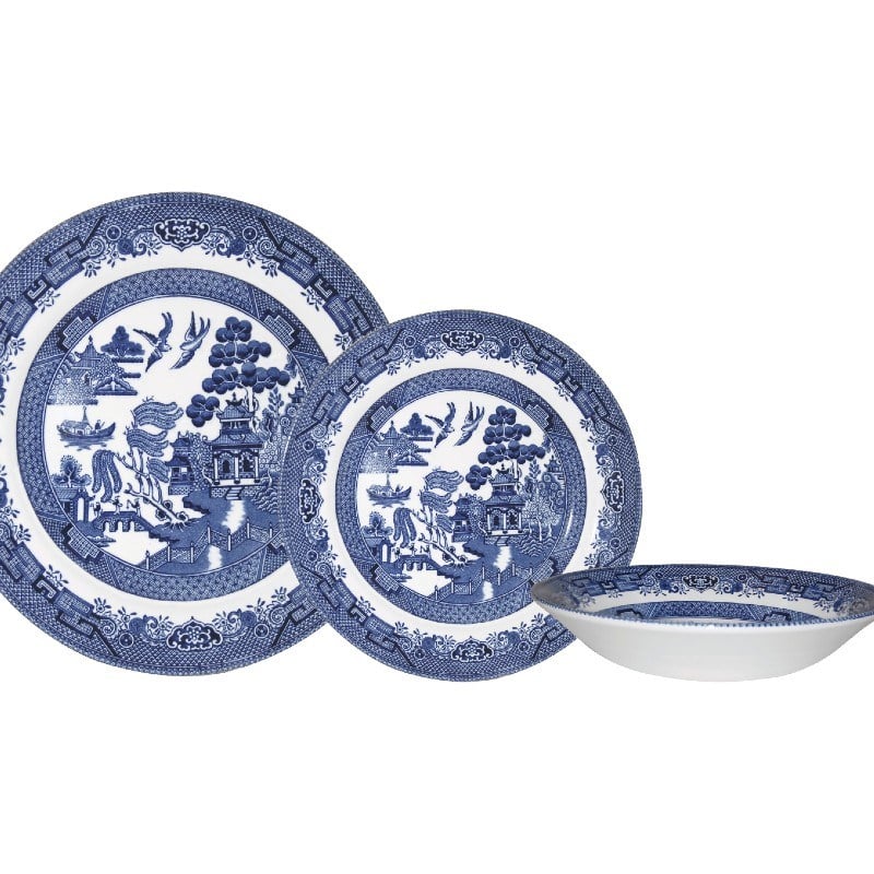 Blue Willow 12 Parça Yemek Takımı