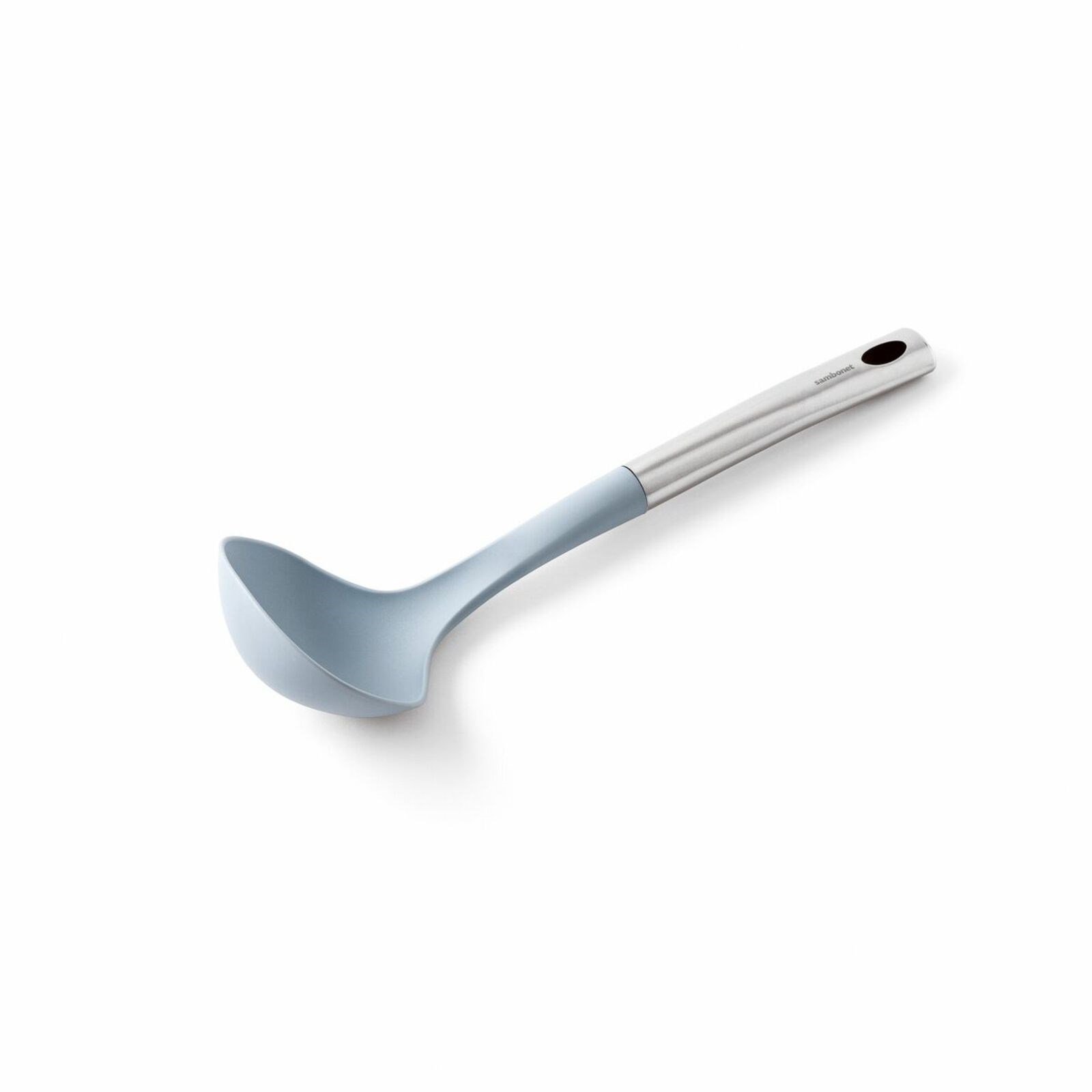 Chromatica Paslanmaz Çelik PBT Gök Mavisi (Kağıt Mavisi) Çorba Kepçesi 32,2 cm
