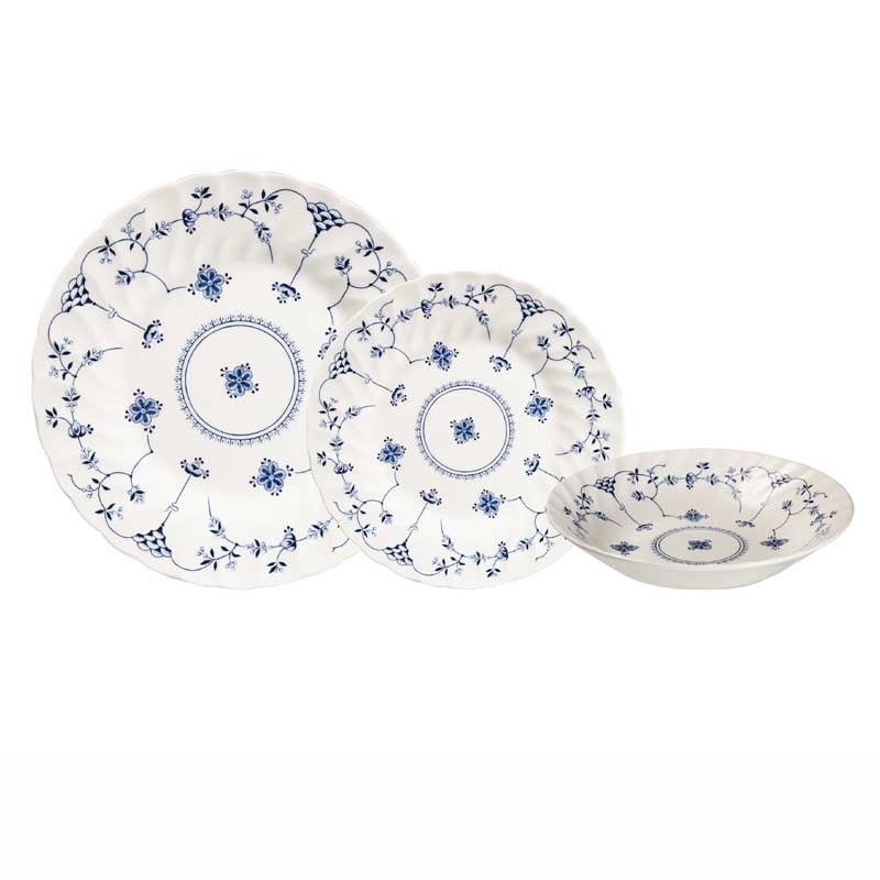 Finlandia Blue Chelsea 12 Parça Yemek Takımı