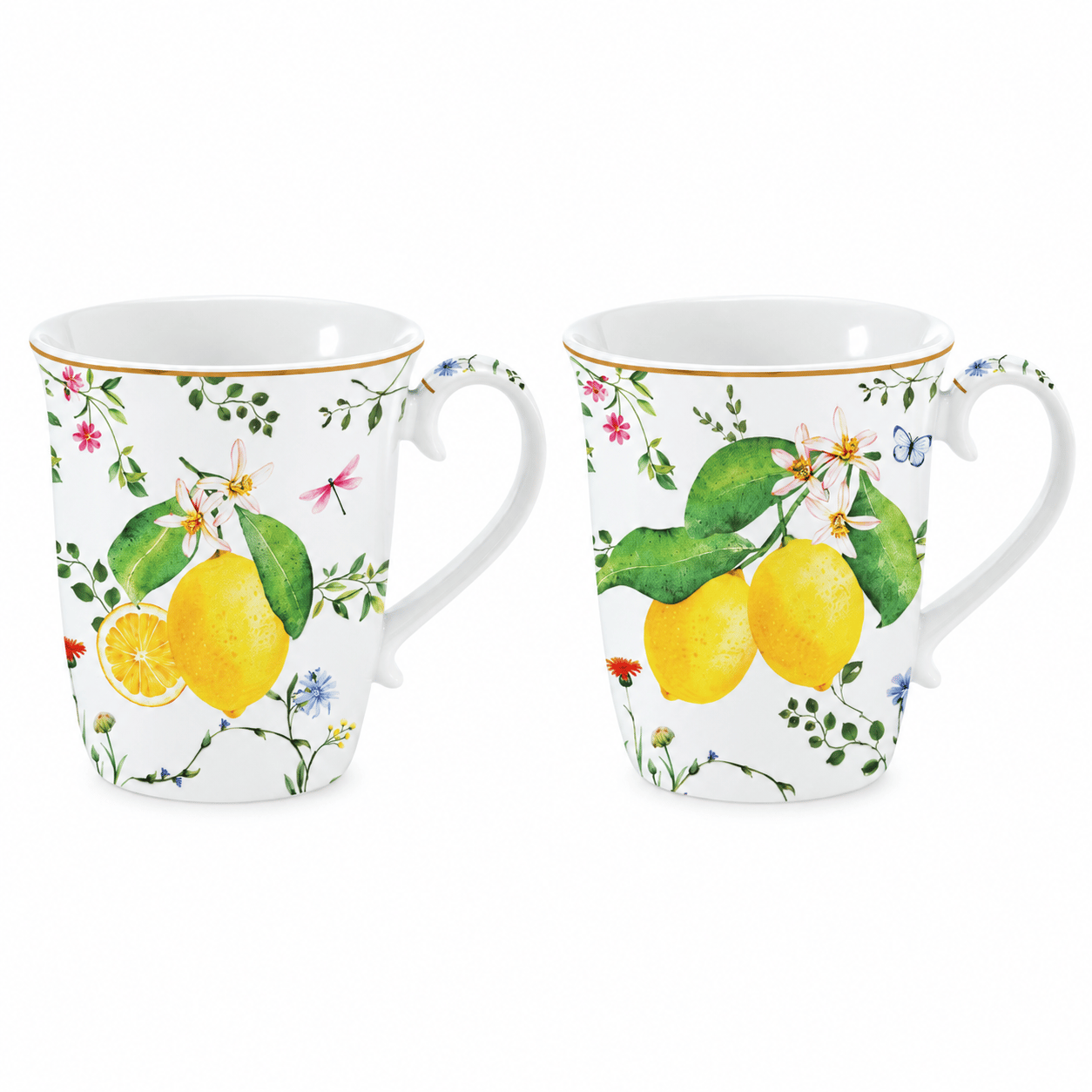 Fleurs et Cıtrons, İkili Kupa Seti 