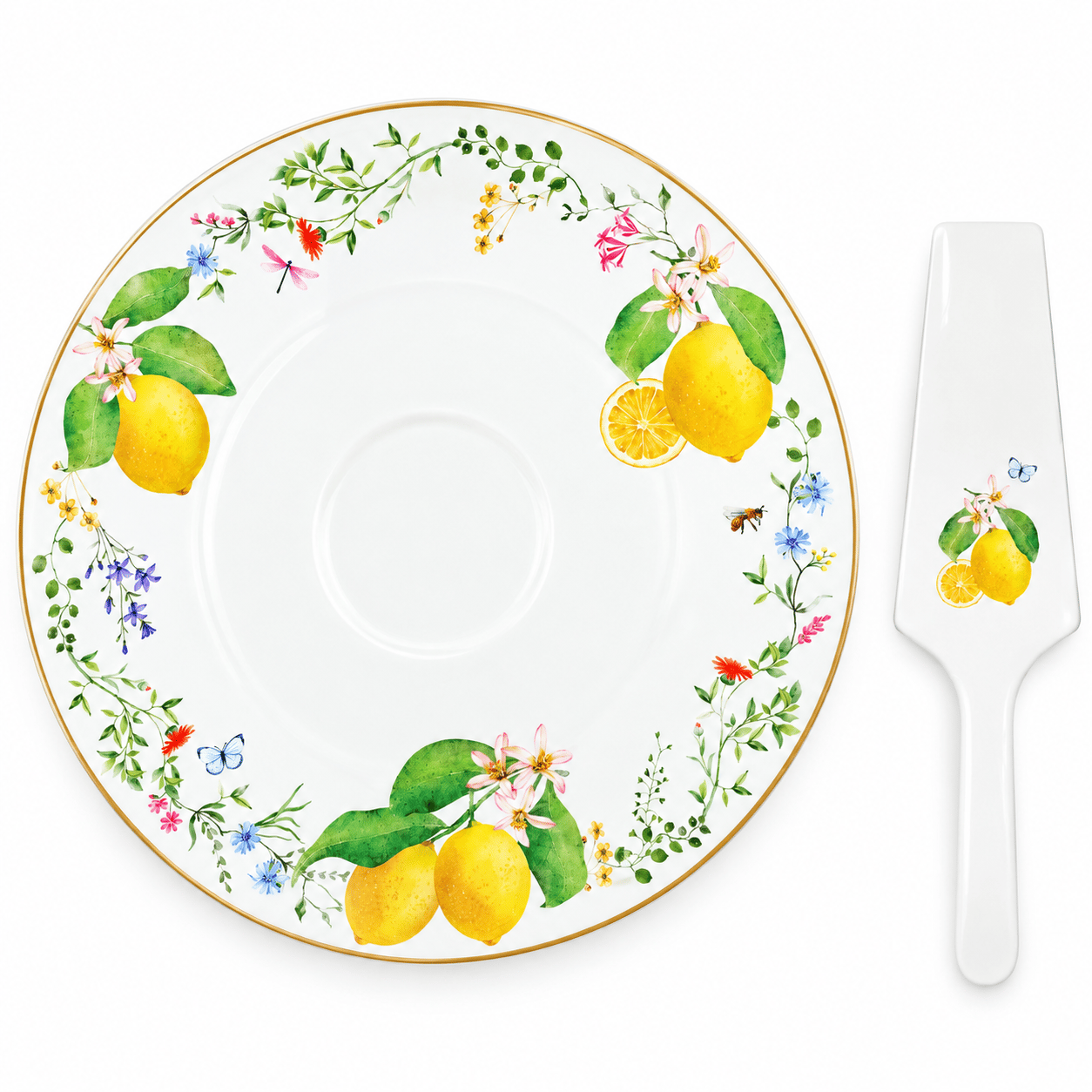 Fleurs et Cıtrons, Pasta Servis Seti 