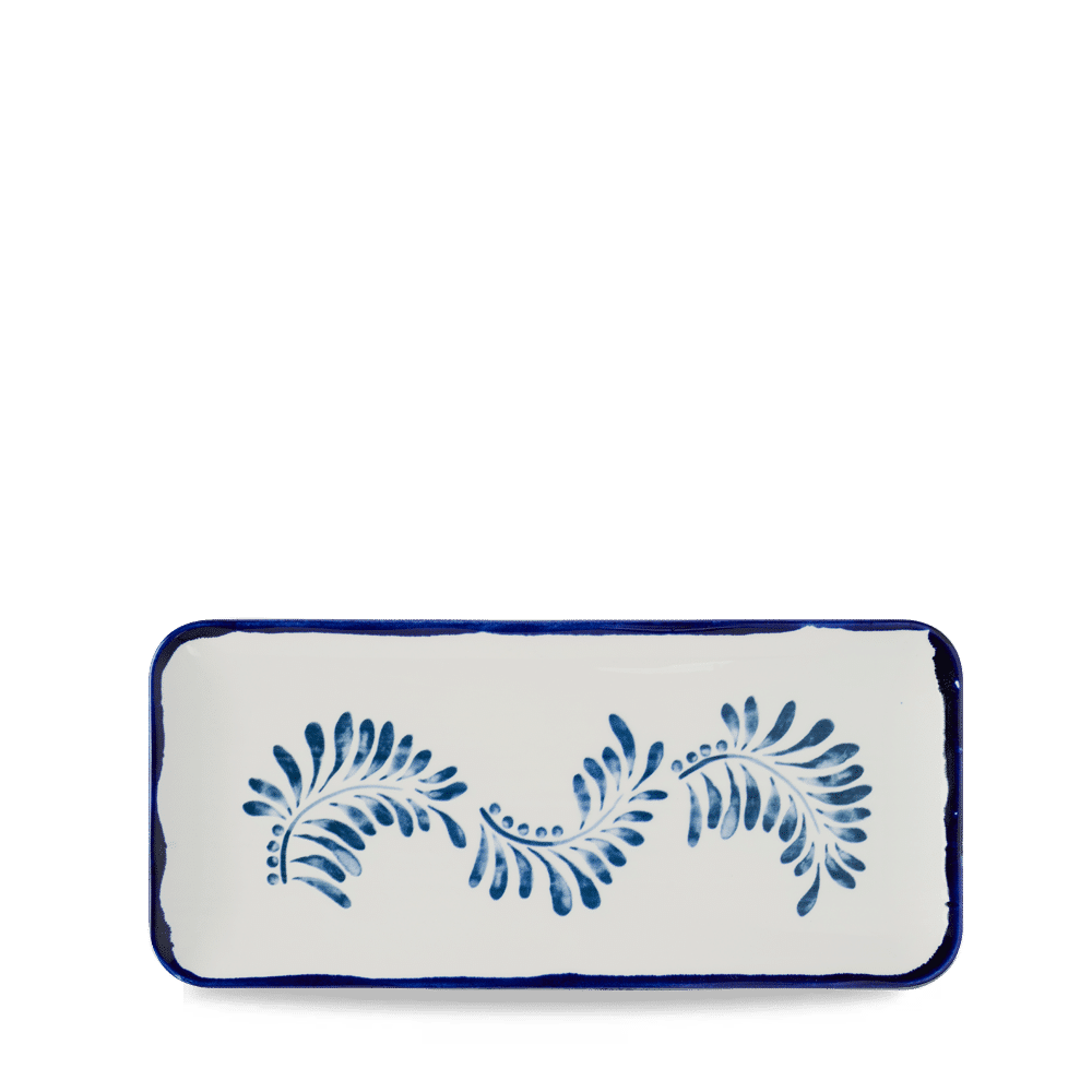 Harvest Mediterranean Organik Oval/Dikdörtgen Servis Tabağı 34,6 x 15,6 cm
