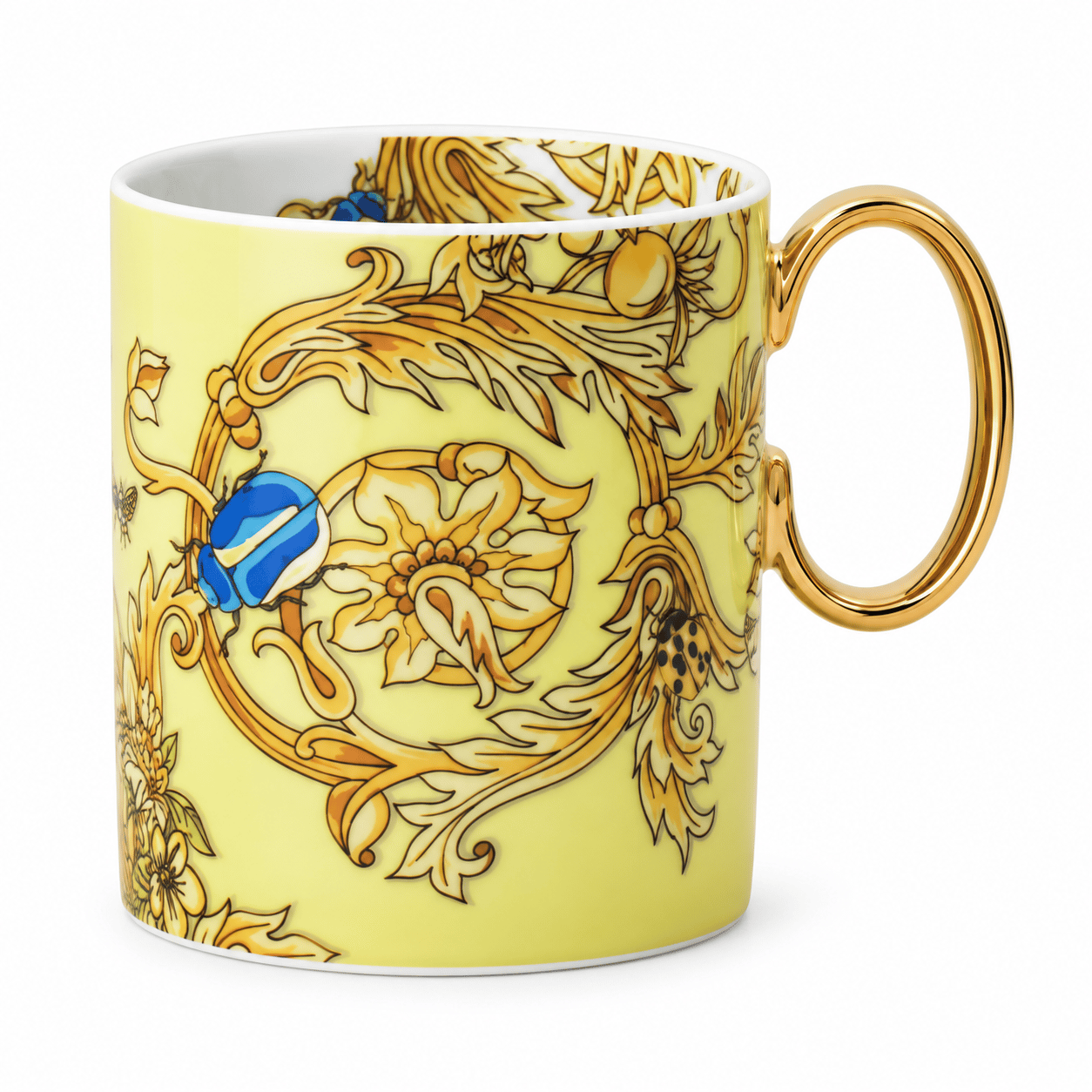 Le Jardin Yellow, Mug with handle